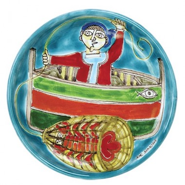 Circular Plate DS 15 cm Fisherman PT15DS-6 Circular Plate DS 15 cm Fisherman PT15DS-6